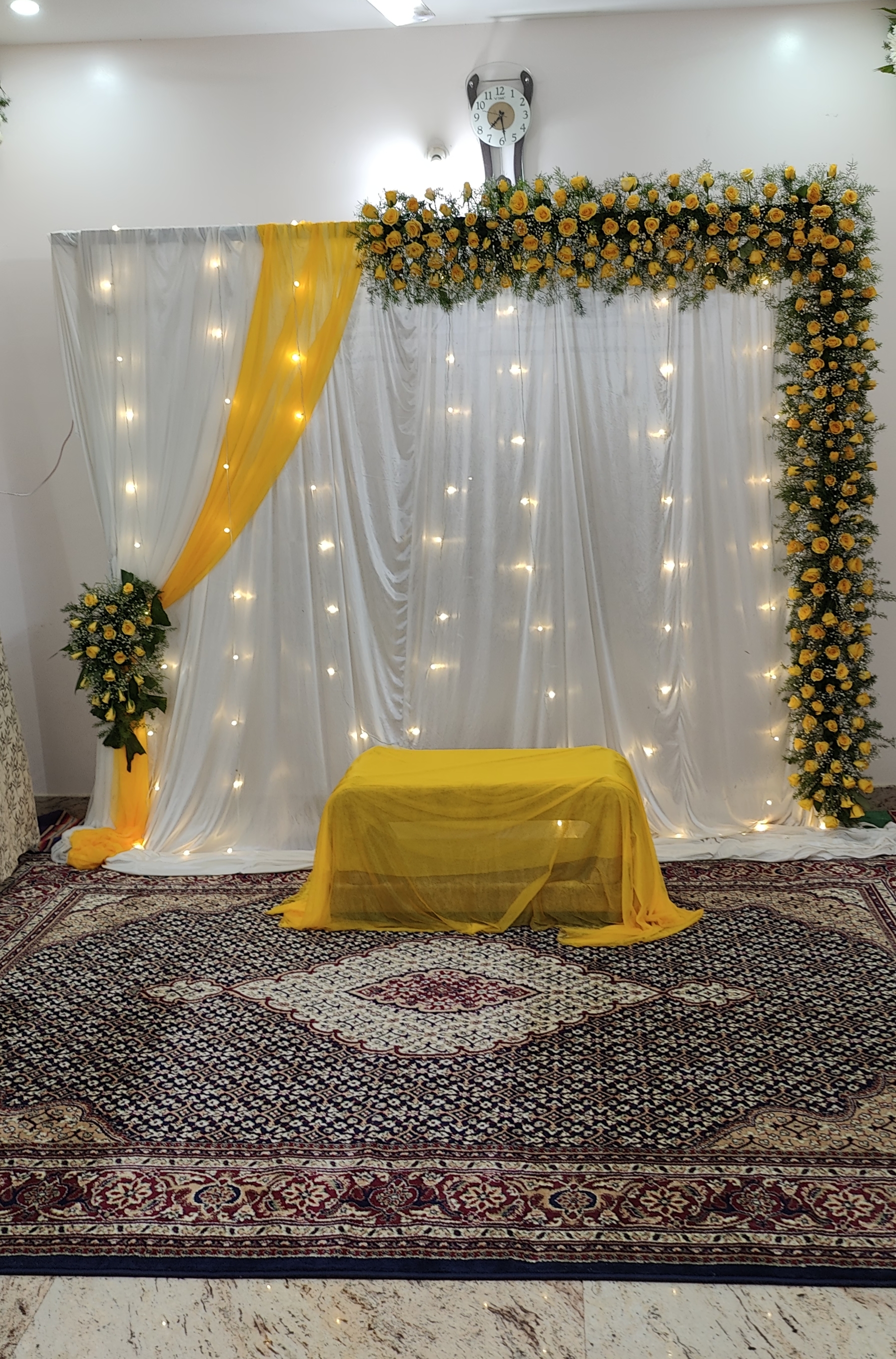 Haldi Decoration decoration services in Bangalore - We Decor